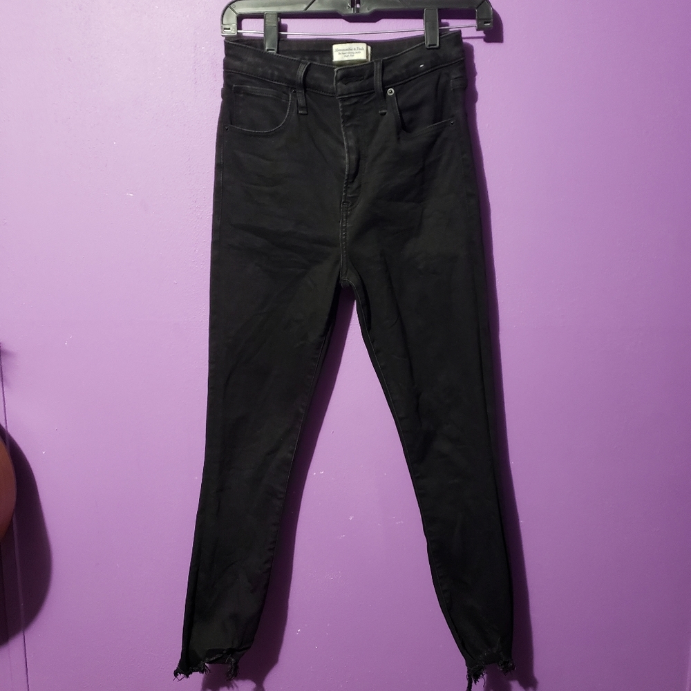 High Rise Super Skinny Ankle Jeans